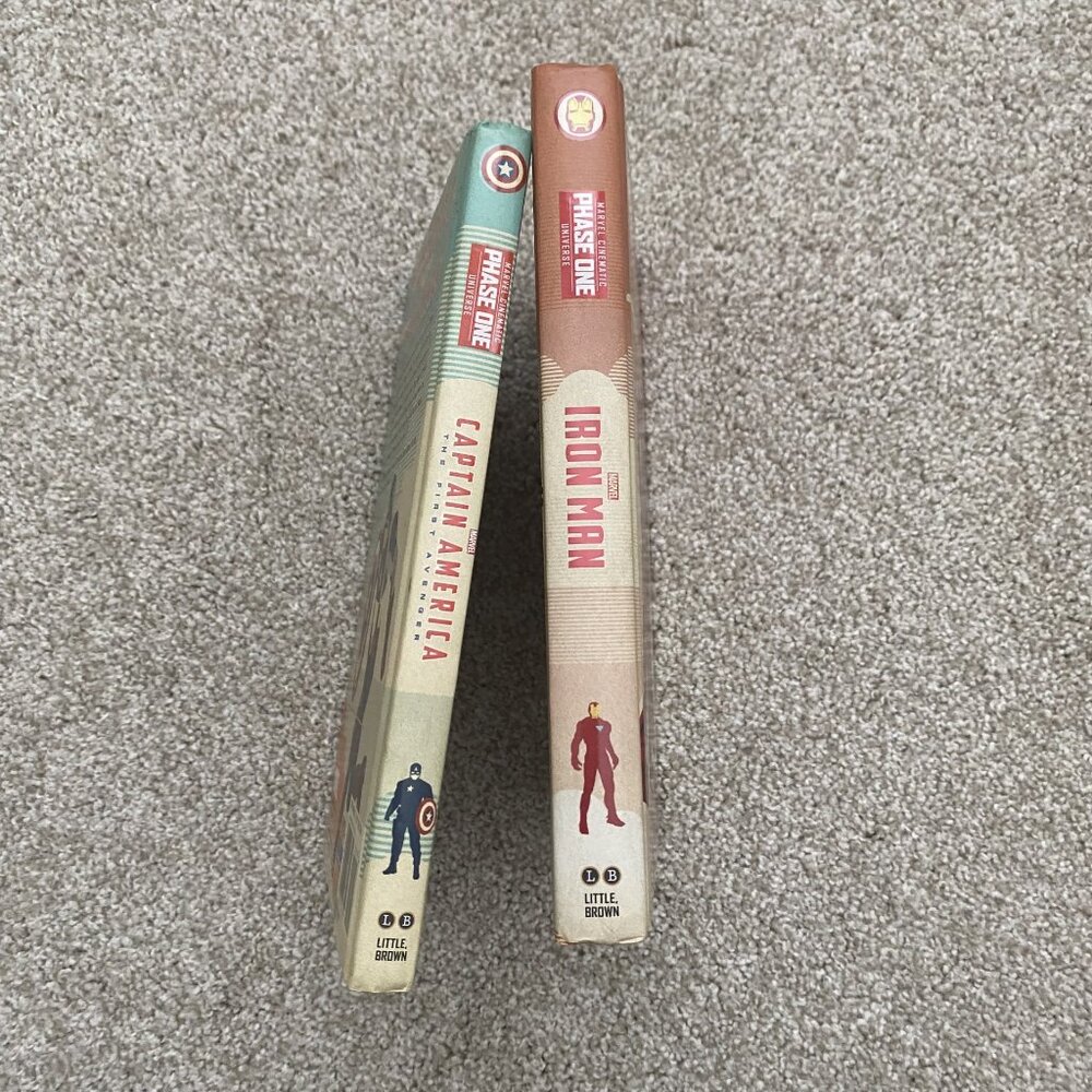 Marvel Avengers Captain America and Iron Man hardback books - Picture 3 of 6